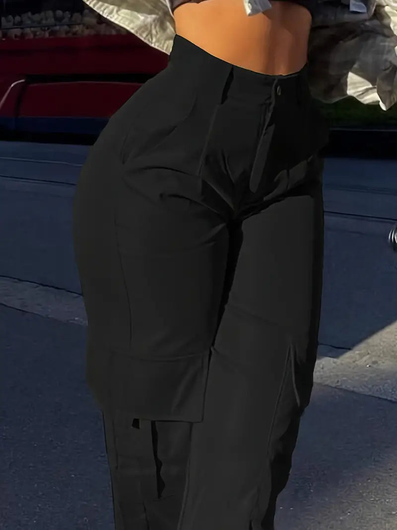 Clara - Pantaloni cargo semplici