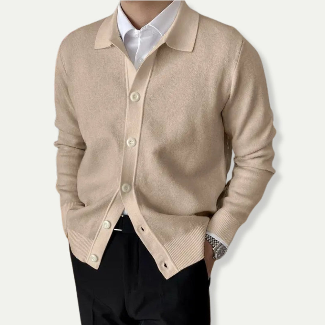 Joaquin - Cardigan Classico Elegante con Bottoni