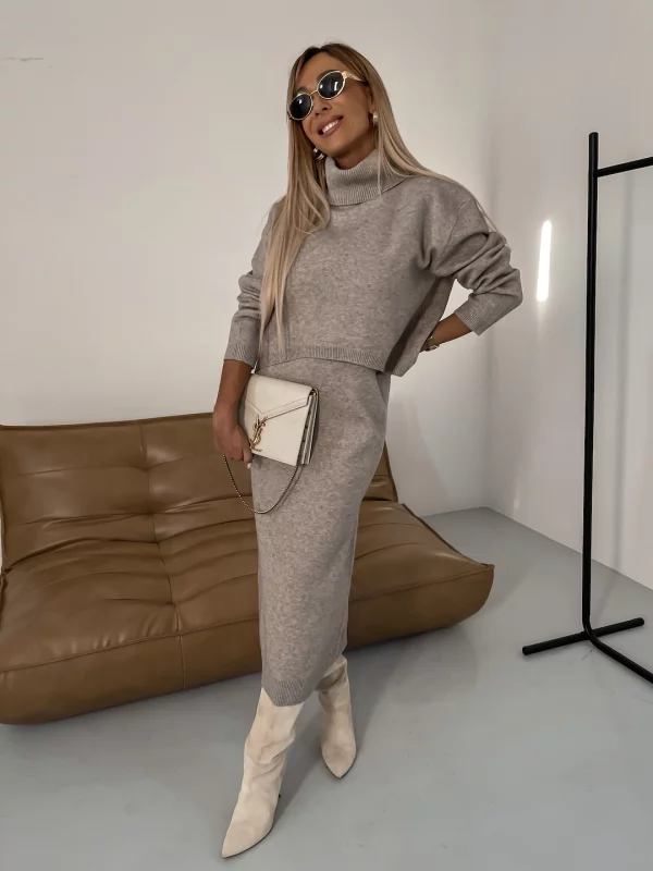 Gina – Completo Abito Midi