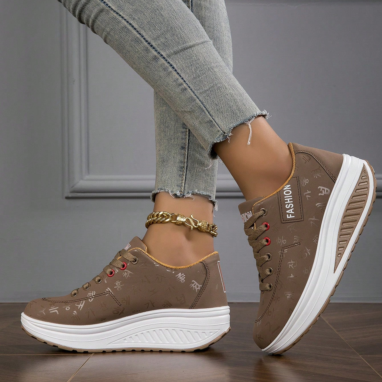 Scarpe zeppa unita hotsell