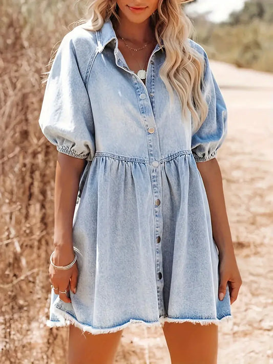 Amelia - Abito in denim per donna