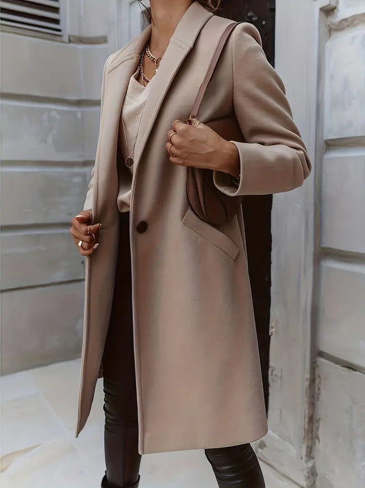 Naureen - Elegante e versatile trench lungo e caldo