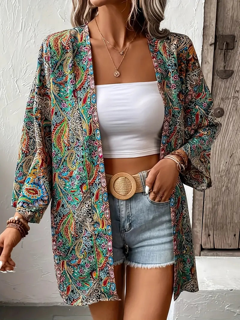 Editha - Cardigan bohémien per donna