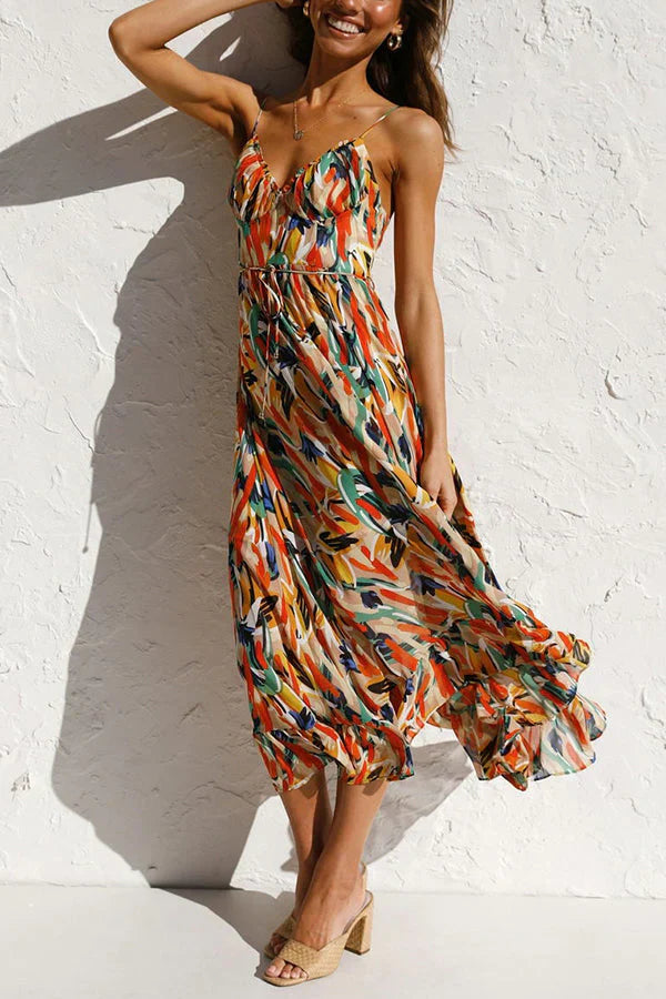 CICIE - Vestito midi multicolore