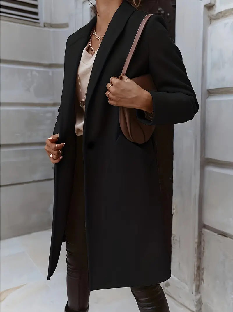 Naureen - Elegante e versatile trench lungo e caldo