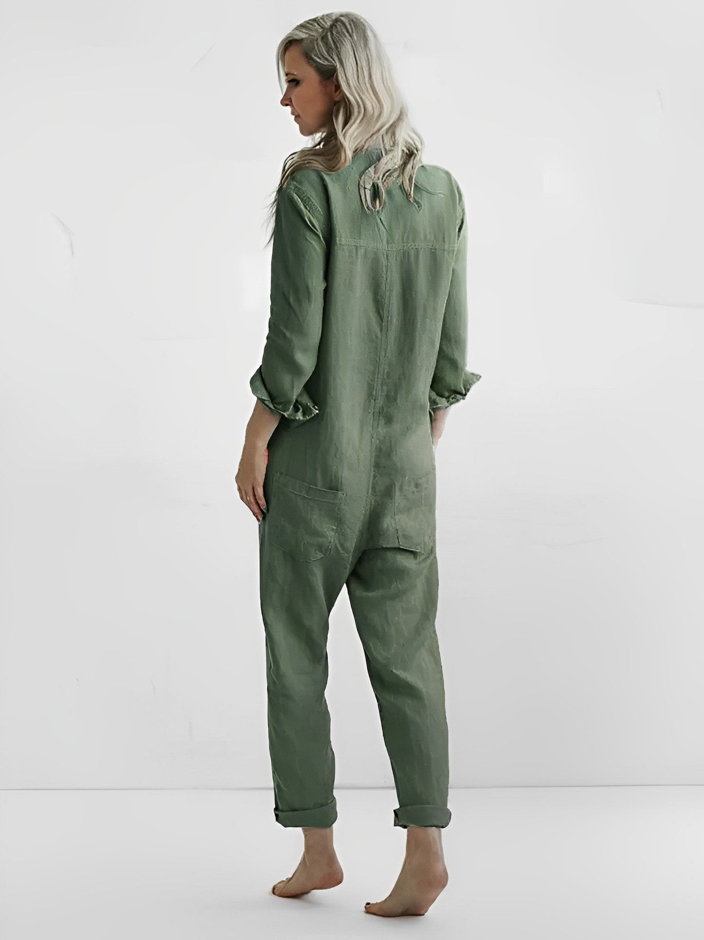 KAJSA - Tuta verde alla moda