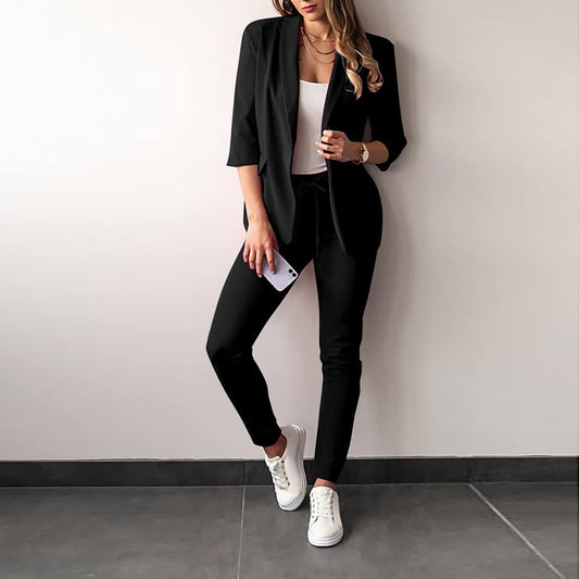 Maren - Elegante completo con giacca blazer e pantaloni