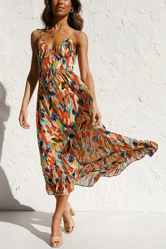 CICIE - Vestito midi multicolore