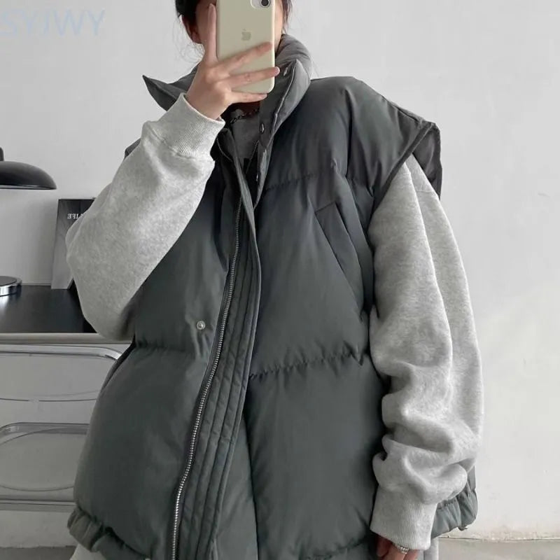 Clara - Gilet in piumino voluminoso
