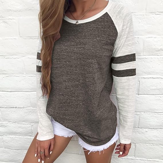 Julie - Camicia colorblock con stampa a righe
