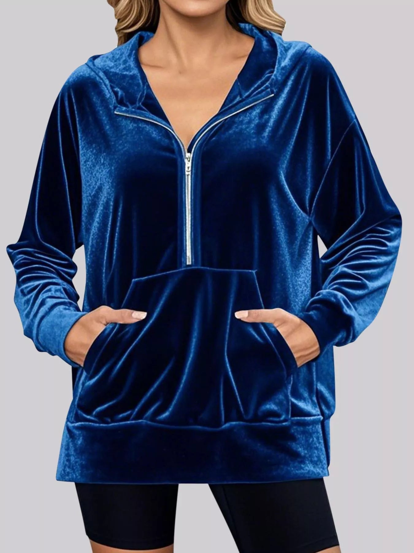 Adaline - Elegante giacca casual e calda con mezza zip