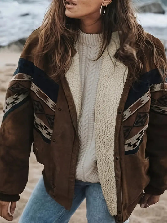 Camila - Cappotto Sherpa isolato