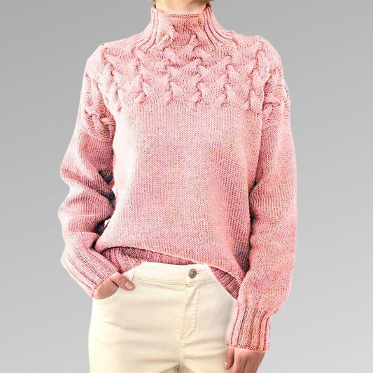 Camelia - Elegante maglione a collo alto