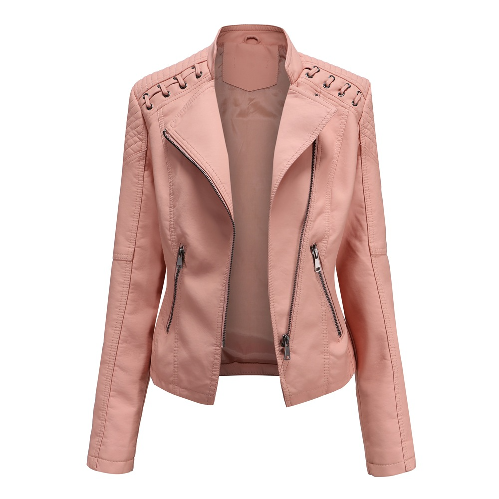 Lara - Elegante giacca di pelle da donna