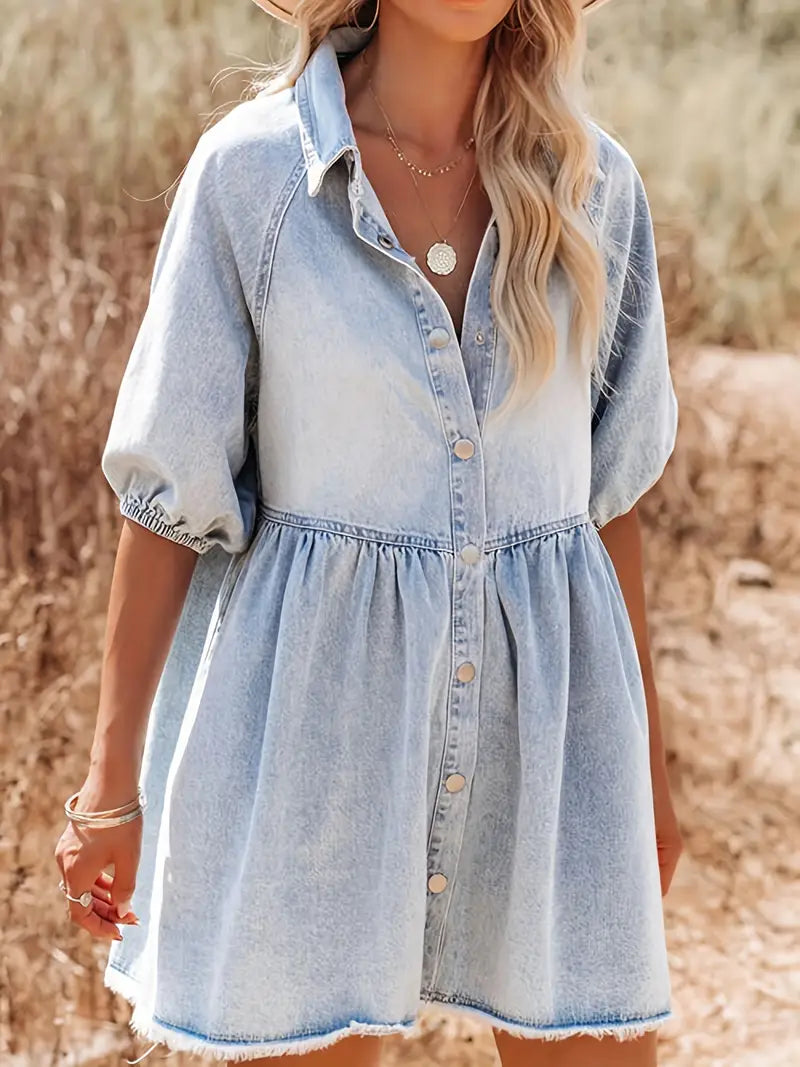 Amelia - Abito in denim per donna