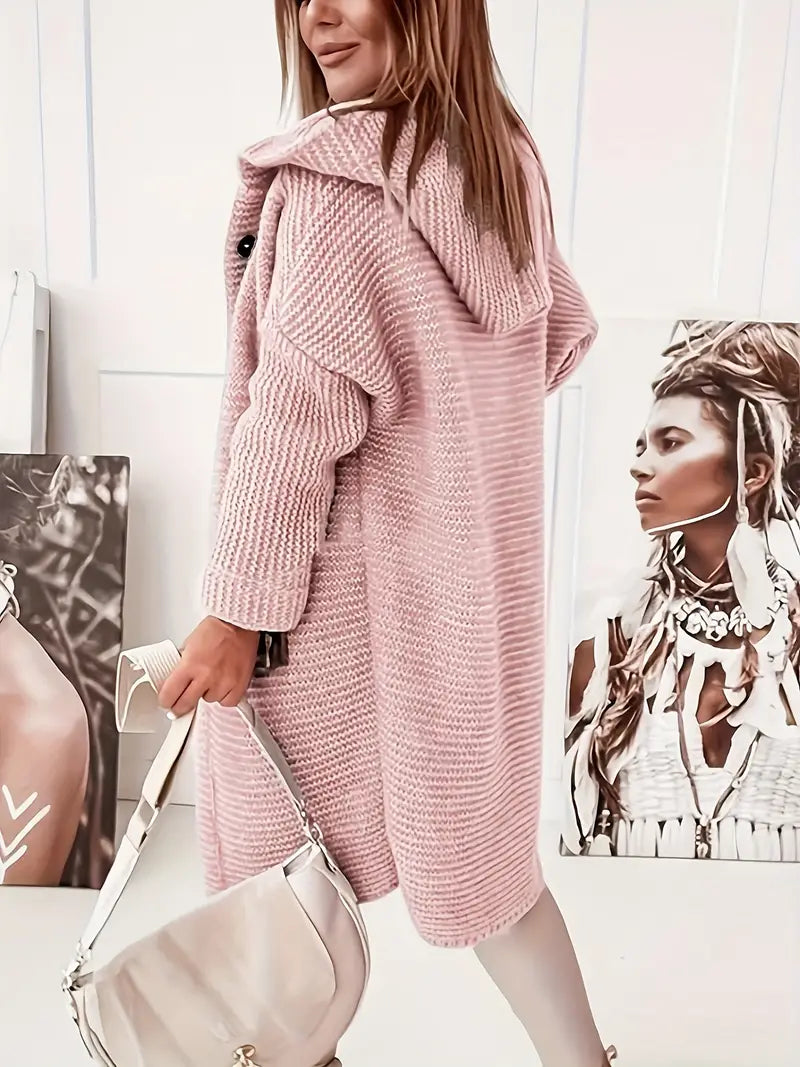 Merla - Cardigan con cappuccio
