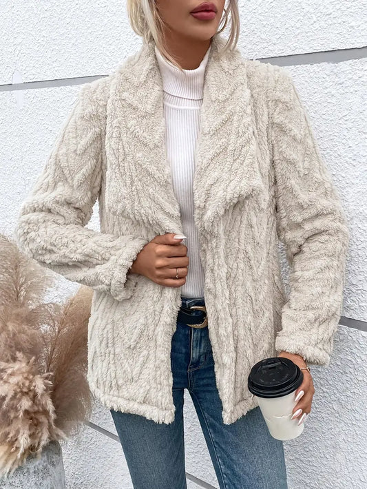 Kathleen - Elegante giacca in pile da donna
