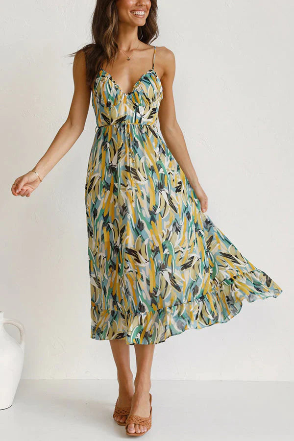 CICIE - Vestito midi multicolore