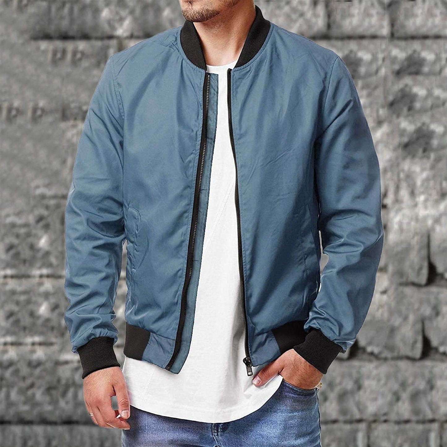Kurt - Giacca bomber dallo stile casual