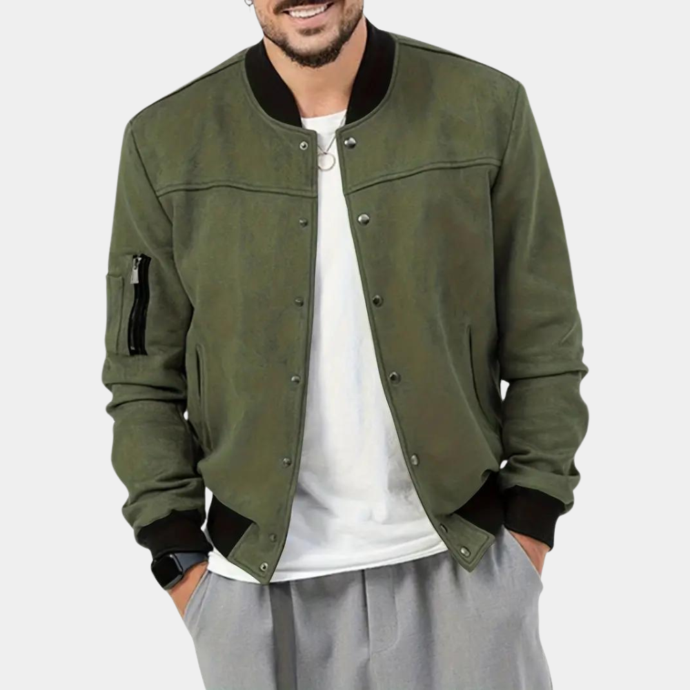 Baron - Giacca bomber casual da uomo