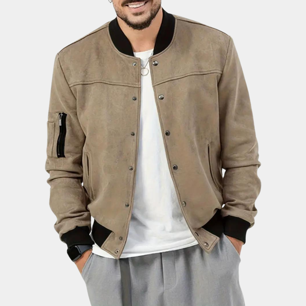 Baron - Giacca bomber casual da uomo