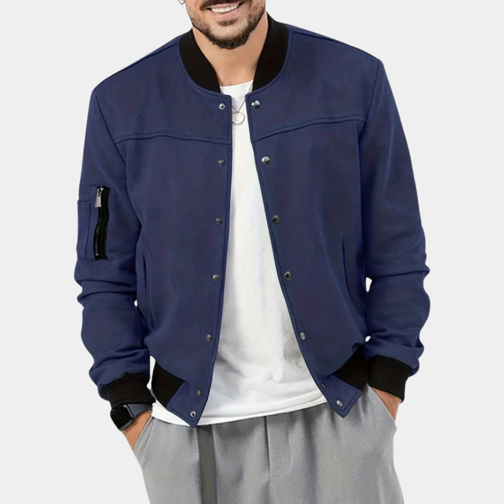 Baron - Giacca bomber casual da uomo