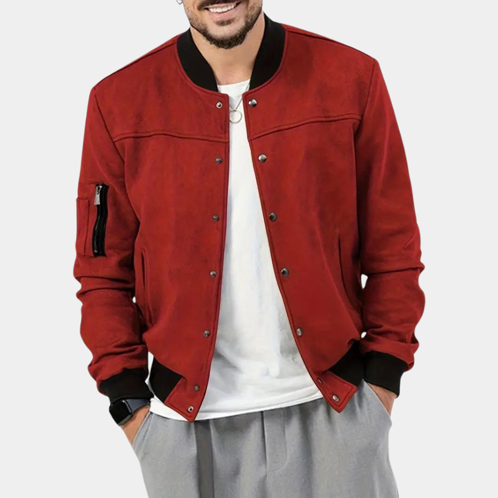 Baron - Giacca bomber casual da uomo