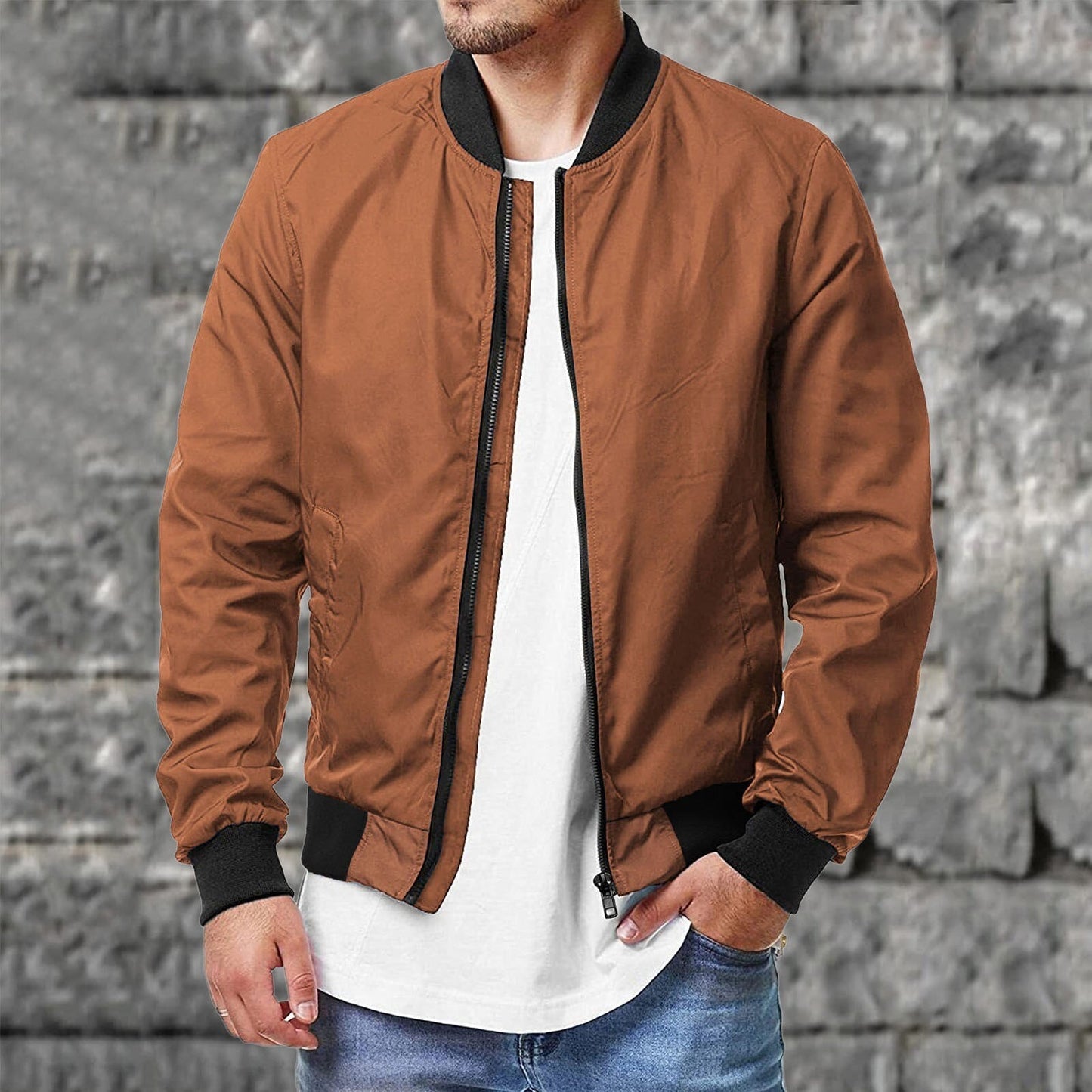 Kurt - Giacca bomber dallo stile casual