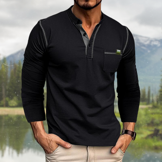 Gerardo - Camicia Casual Elegante a Maniche Lunghe