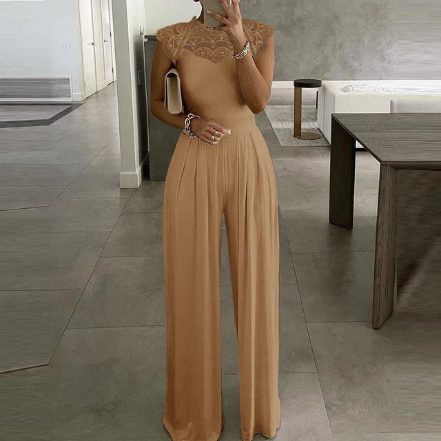 Rafaela - Elegante tuta a gamba larga con stile raffinato