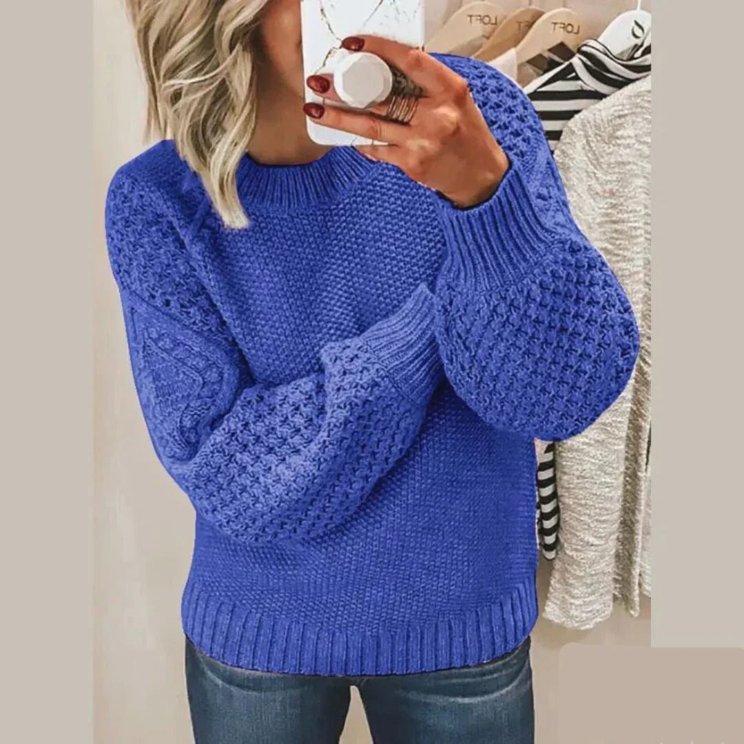 Bellarose - Maglione classico in maglia calda