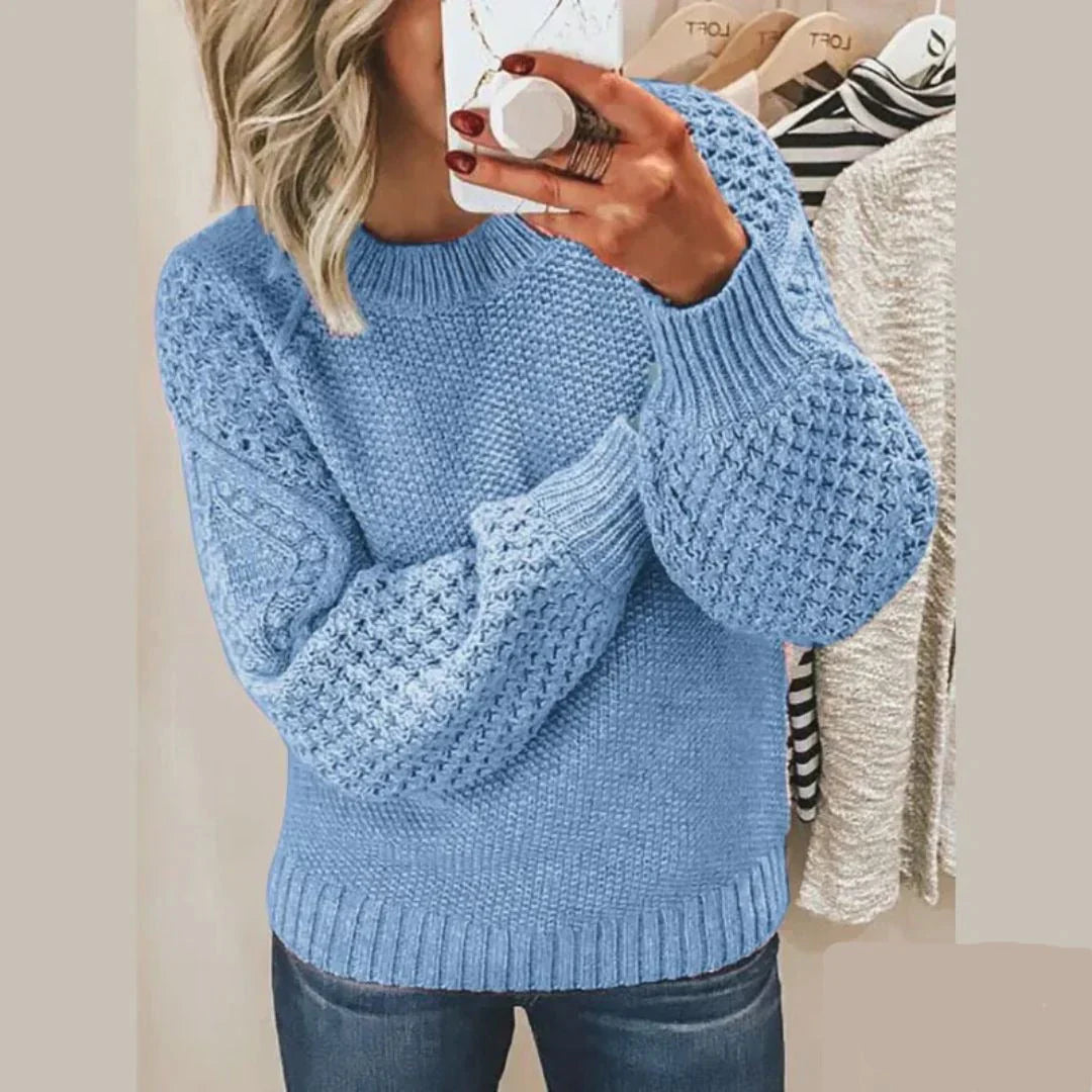 Bellarose - Maglione classico in maglia calda