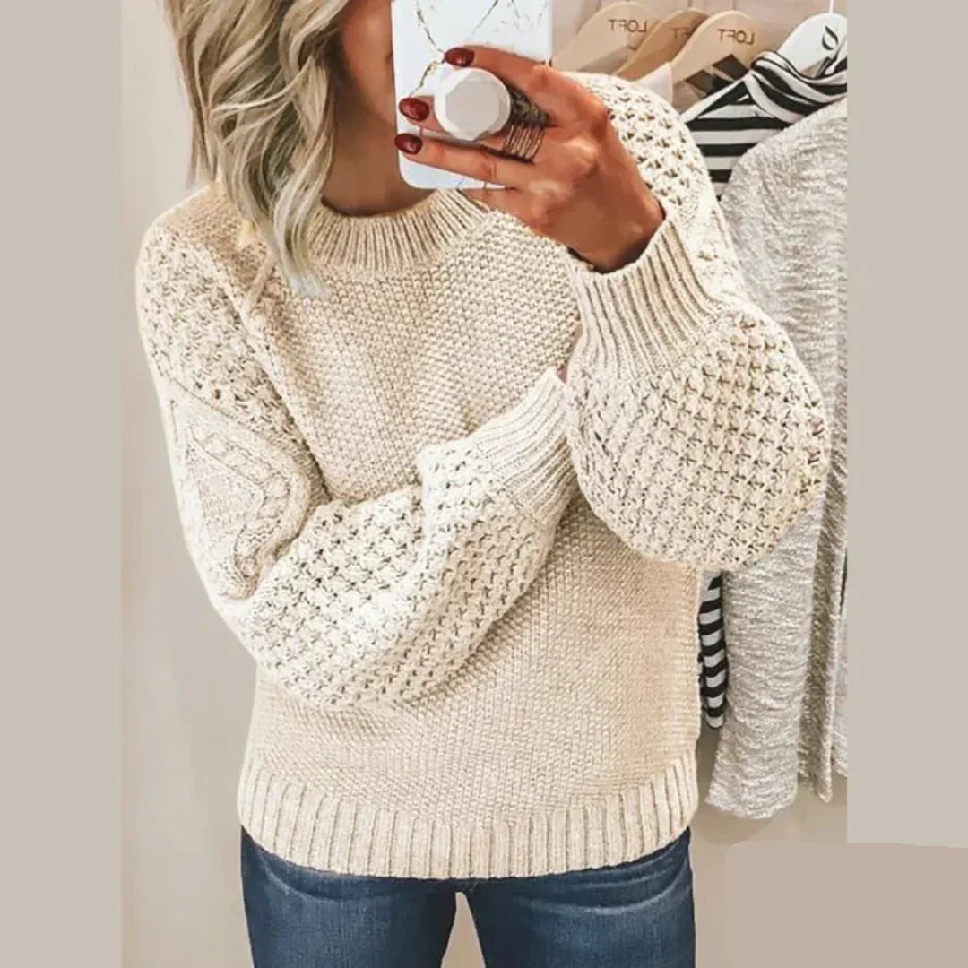 Bellarose - Maglione classico in maglia calda