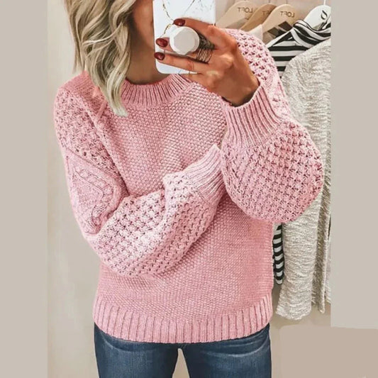 Bellarose - Maglione classico in maglia calda