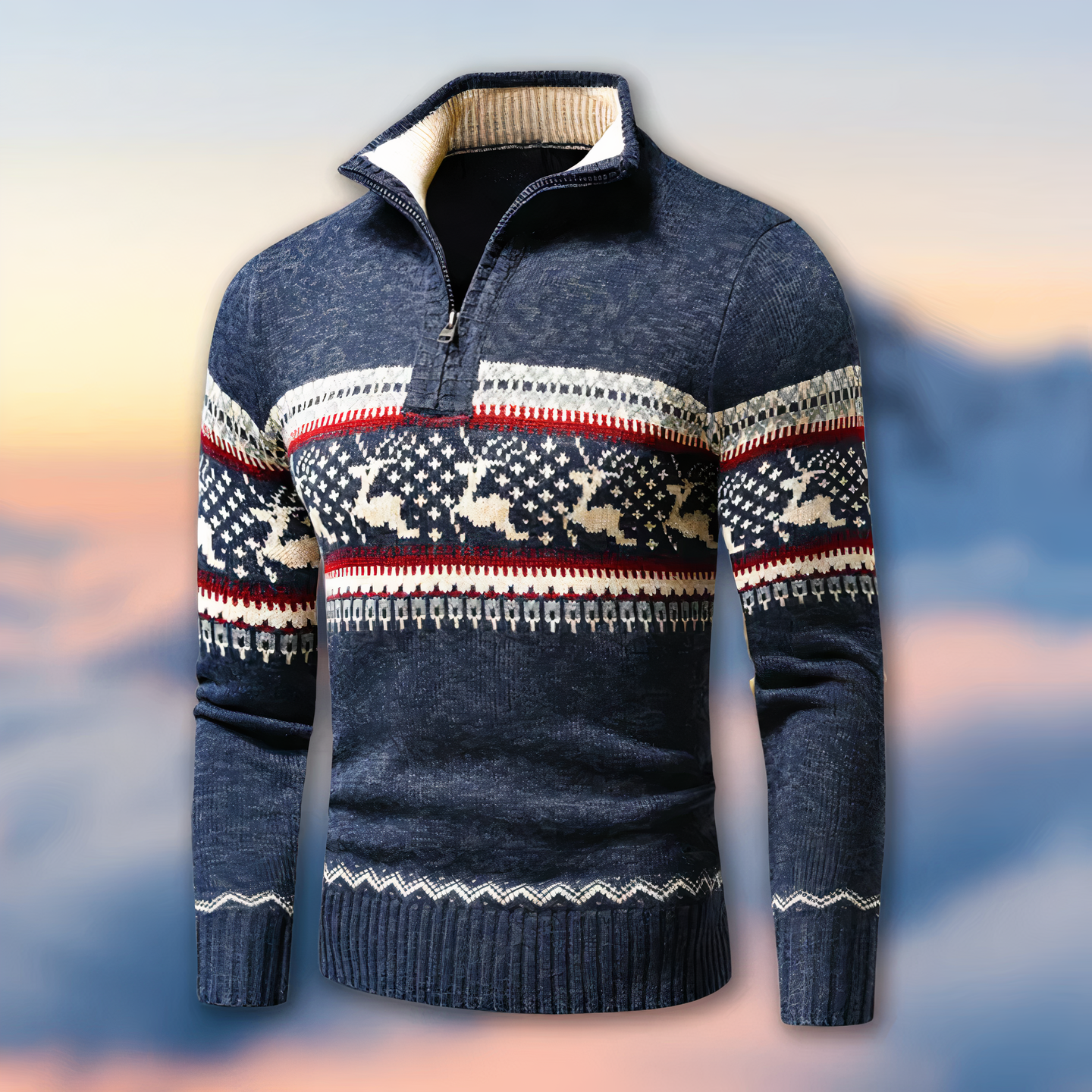 Maglia mezza zip - Munro