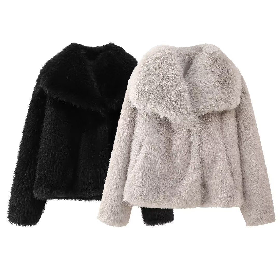 Isabelle - Manteau en fourrure véritable