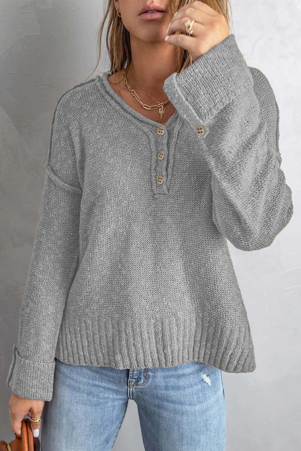 Fathima - Maglione oversize casual ed elegante