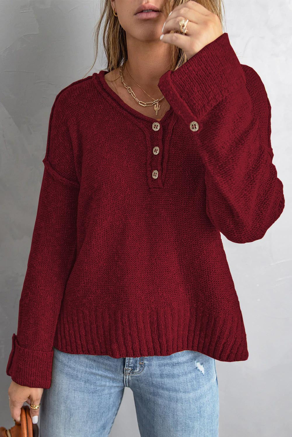 Fathima - Maglione oversize casual ed elegante