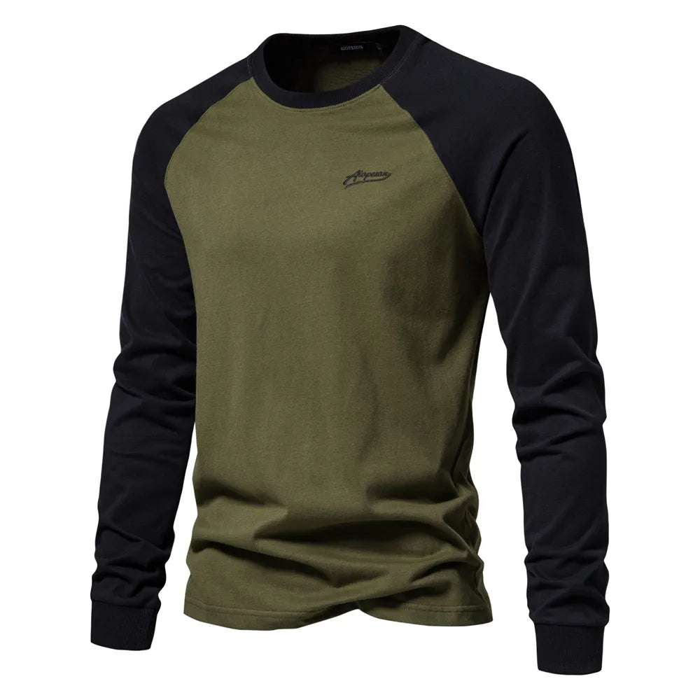 Karl - Maglietta Raglan A Maniche Lunghe