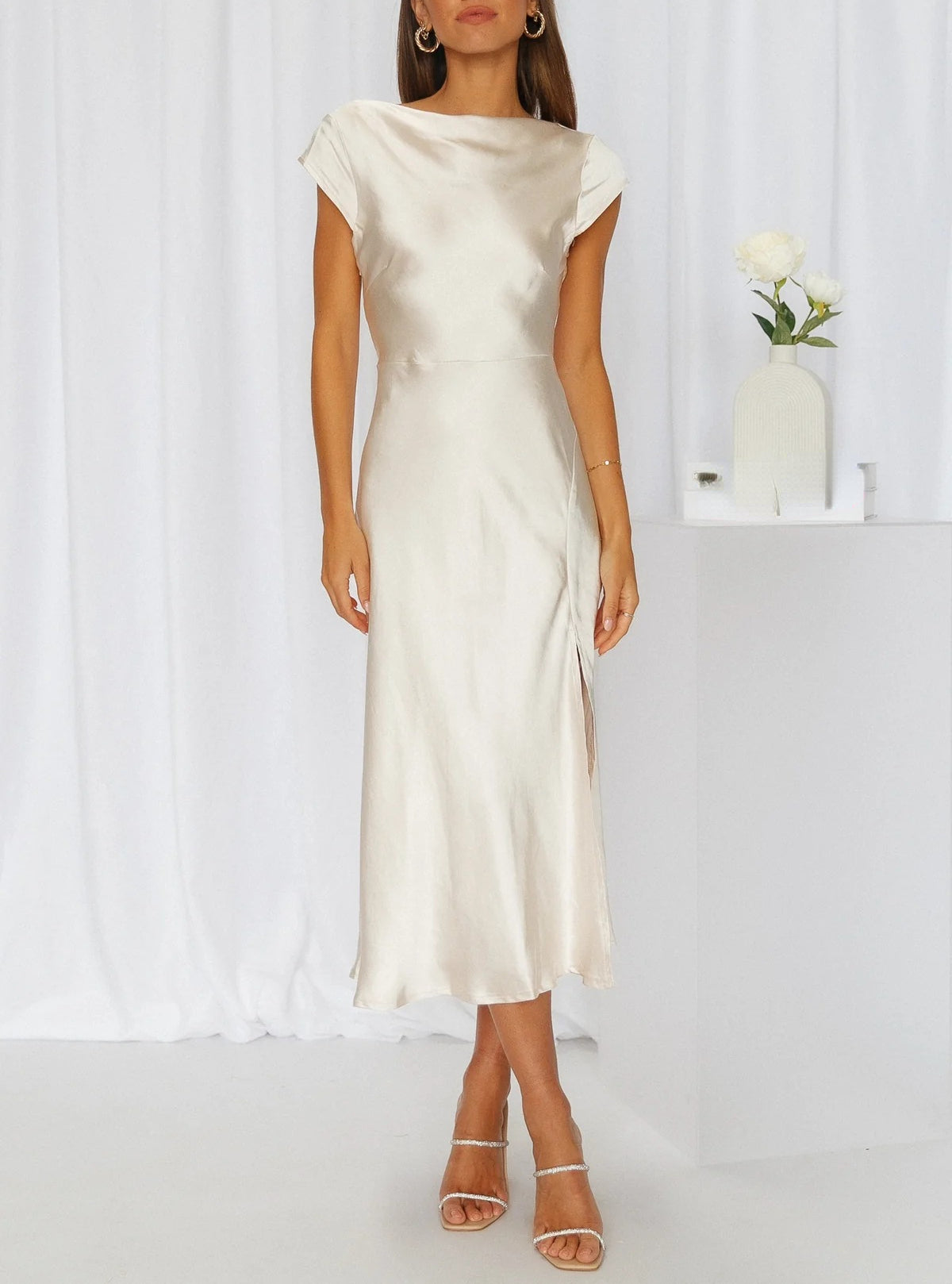 Eliza - Elegante abito in seta