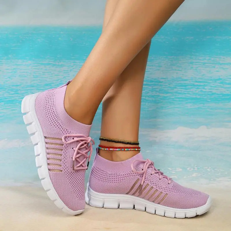 Celia - Scarpe ortopediche a rete da donna