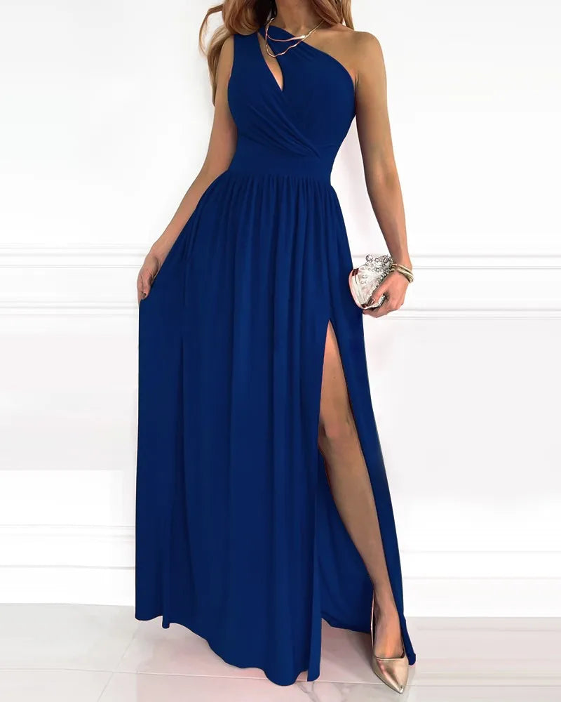 Daphne - Maxi abito monospalla elegante
