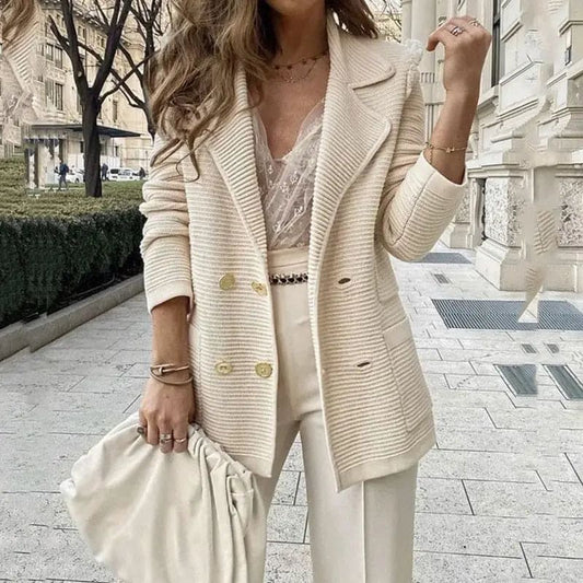 Nathalie - Elegante blazer in maglia
