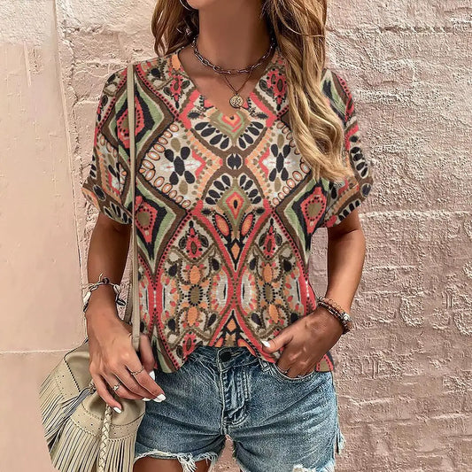 Brenda - Camicia casual a maniche corte