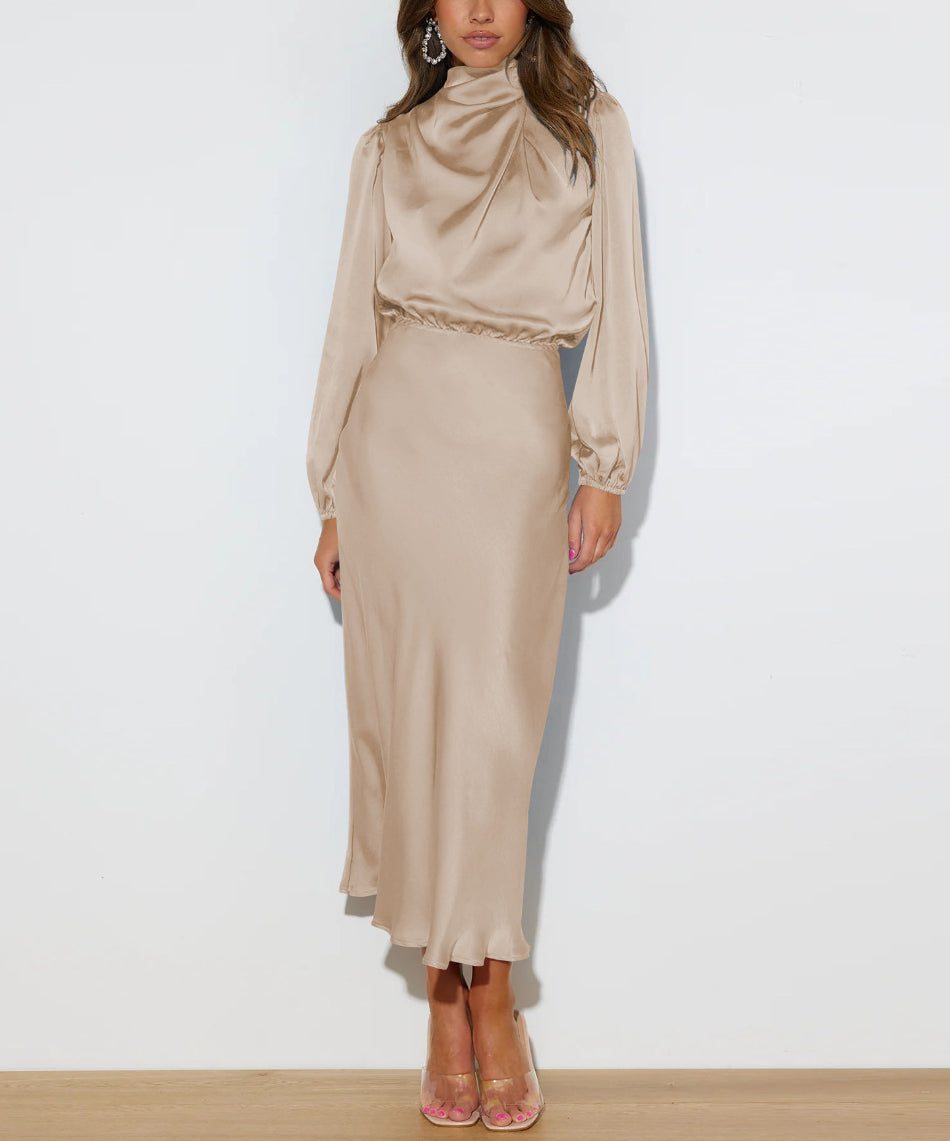 Audra - Elegantes Langarmkleid