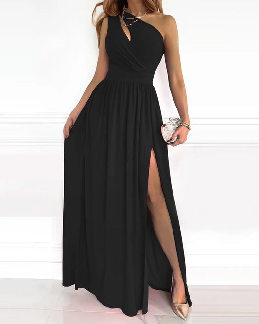 Daphne - Maxi abito monospalla elegante