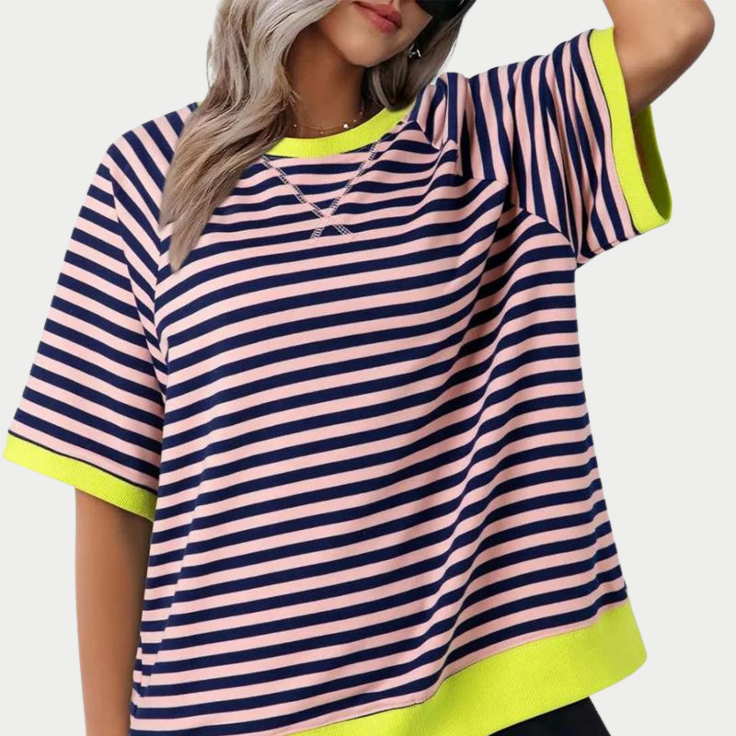Diane - T-shirt casual a righe