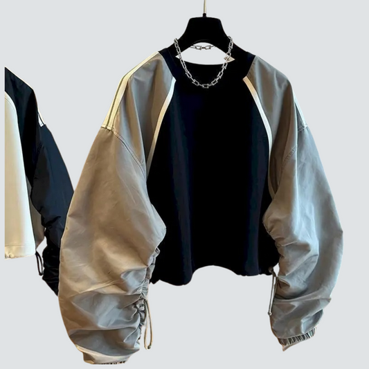 Lorraine - Felpe oversize con coulisse in vita