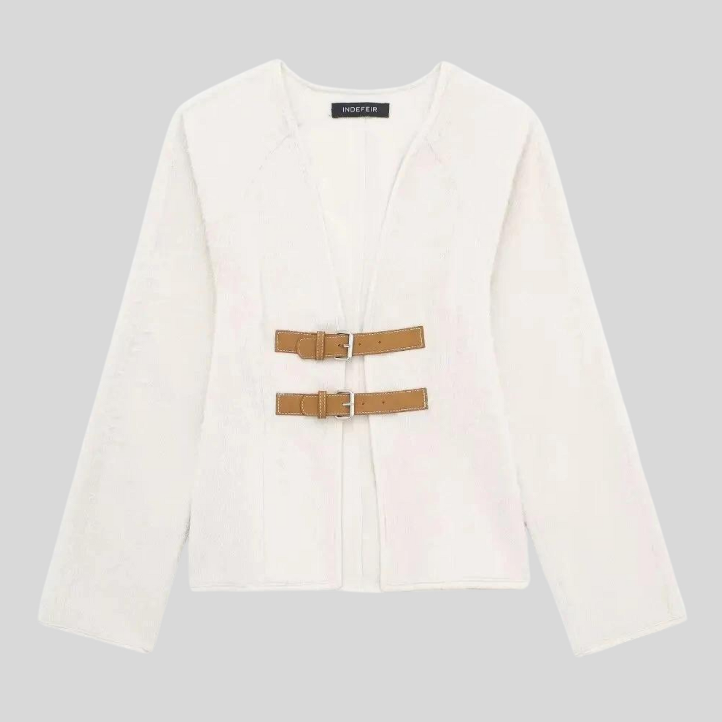 Ida - Giacca donna con fibbia vintage