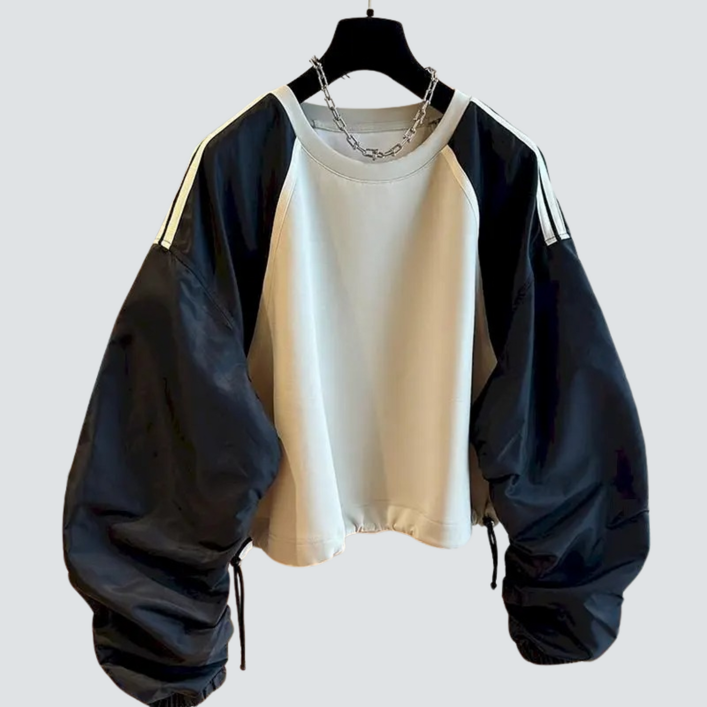 Lorraine - Felpe oversize con coulisse in vita